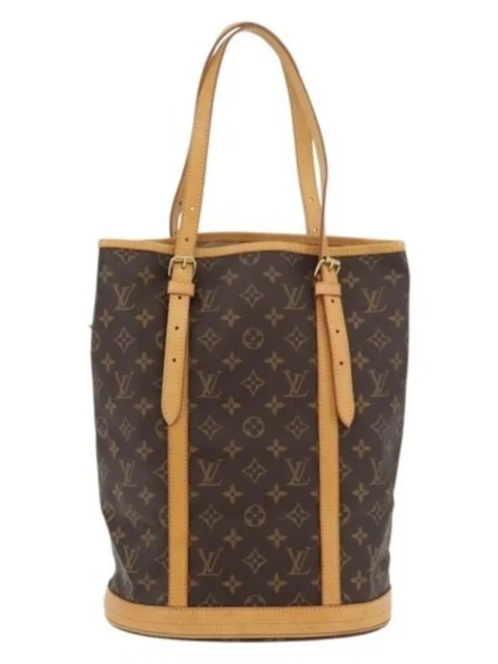 LOUIS VUITTON Monogram Bucket GM Shoulder Bag M42236 LV Auth am11411